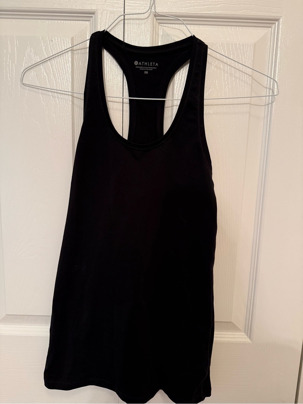 Athleta Black Racerback Tank